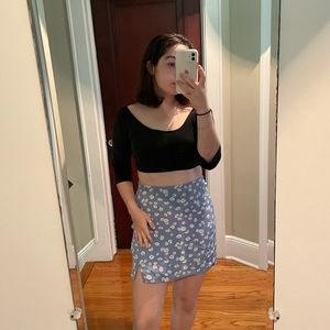 Ultra High Rise Floral Skirt 💙